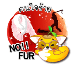 Foxy : Save The Earth. sticker #7555119