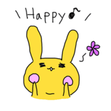 RABBIRU. 1 sticker #7555250