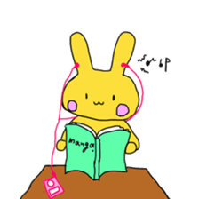 RABBIRU. 1 sticker #7555273