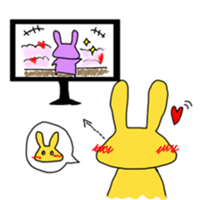 RABBIRU. 1 sticker #7555275