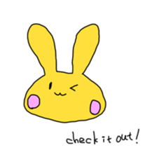 RABBIRU. 1 sticker #7555276