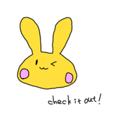 RABBIRU. 1 sticker #7555276