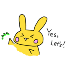 RABBIRU. 1 sticker #7555279