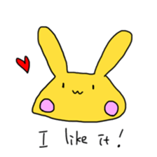 RABBIRU. 1 sticker #7555280