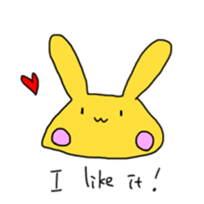 RABBIRU. 1 sticker #7555280