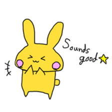 RABBIRU. 1 sticker #7555281