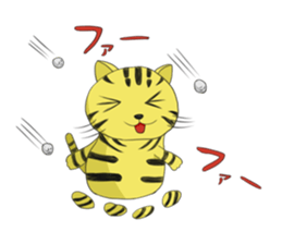 golf cat sticker #7555610