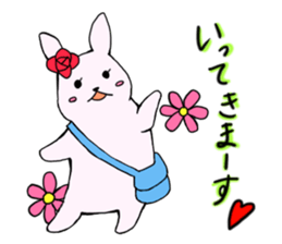 Rose & Hat sticker #7555725