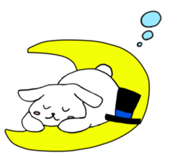 Rose & Hat sticker #7555731