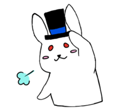 Rose & Hat sticker #7555732