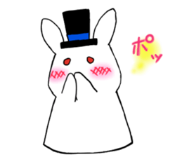 Rose & Hat sticker #7555751