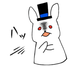 Rose & Hat sticker #7555754