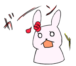 Rose & Hat sticker #7555755