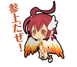 Waguruma Sticker(Duo in the sky) sticker #7555864