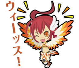 Waguruma Sticker(Duo in the sky) sticker #7555866