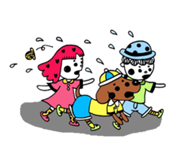 Smelly sister of everyday life sticker #7556202