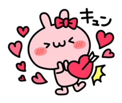 The love rabbit sticker #7556244