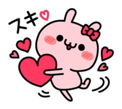 The love rabbit sticker #7556245