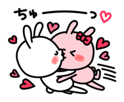 The love rabbit sticker #7556248