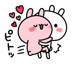 The love rabbit sticker #7556252