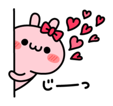 The love rabbit sticker #7556258