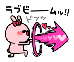 The love rabbit sticker #7556267
