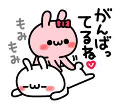 The love rabbit sticker #7556268