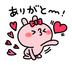 The love rabbit sticker #7556270