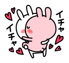 The love rabbit sticker #7556275