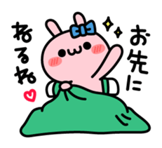 The love rabbit sticker #7556277