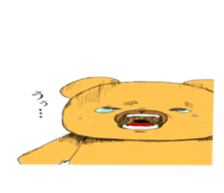 Bear and pleasant friends 2rd version sticker #7556365