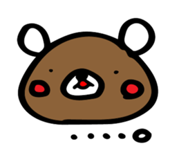 kurikumakun sticker #7557057