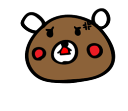 kurikumakun sticker #7557084