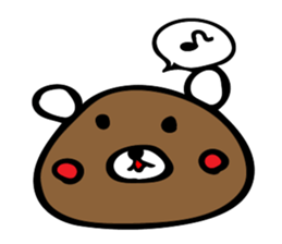 kurikumakun sticker #7557085