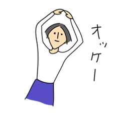 Silky Hair Man sticker #7557504