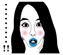 Strange face all stars 14. sticker #7557618