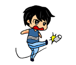 Cute Comic Children Stickers sticker #7558064