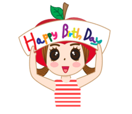 Nong Preaw wahn (English version) sticker #7558336