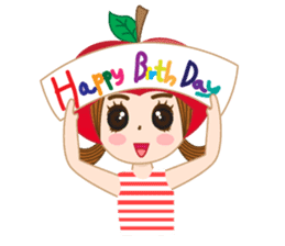 Nong Preaw wahn (English version) sticker #7558336