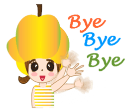 Nong Preaw wahn (English version) sticker #7558338