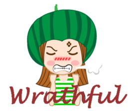 Nong Preaw wahn (English version) sticker #7558339