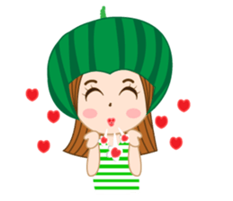 Nong Preaw wahn (English version) sticker #7558342