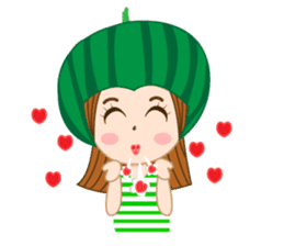 Nong Preaw wahn (English version) sticker #7558342