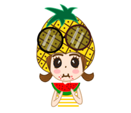 Nong Preaw wahn (English version) sticker #7558343