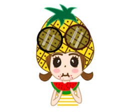 Nong Preaw wahn (English version) sticker #7558343