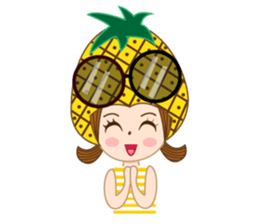 Nong Preaw wahn (English version) sticker #7558345