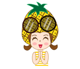 Nong Preaw wahn (English version) sticker #7558345