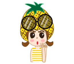 Nong Preaw wahn (English version) sticker #7558346