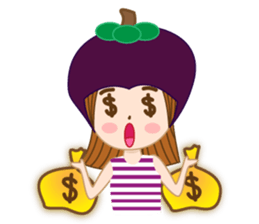 Nong Preaw wahn (English version) sticker #7558350