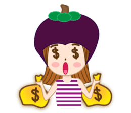 Nong Preaw wahn (English version) sticker #7558350